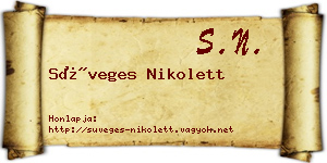 Süveges Nikolett névjegykártya